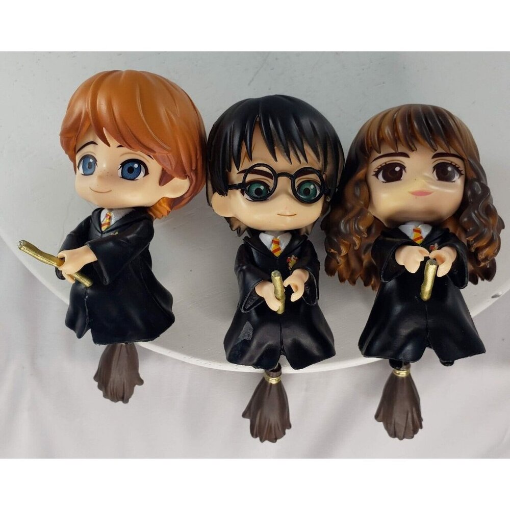 Good Smile Company Nendoroid Harry Potter Ron Hermione  Broomsticks Figures